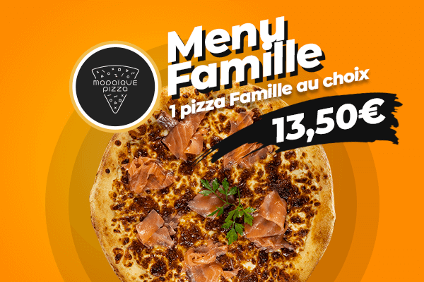 Menu famille à 13,50 €